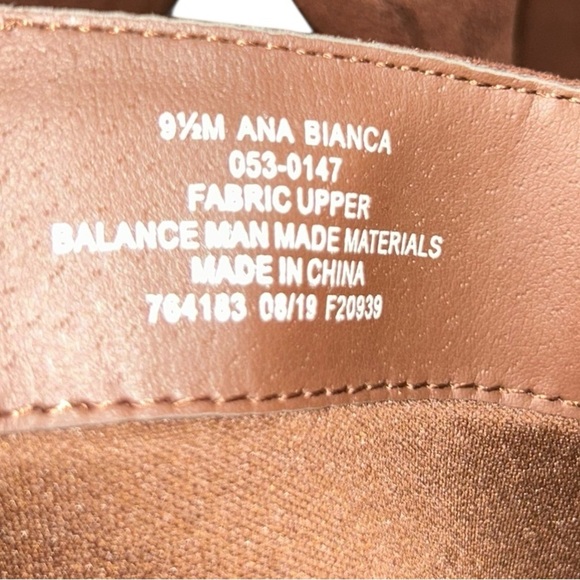 A.N.A. Bianca Slouch Boots Brown Women’s Size 9.5M | New suede - Picture 8 of 8